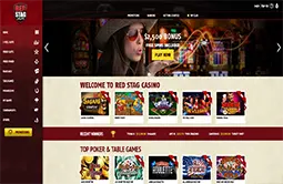 Play great Games at Red Stag Casino